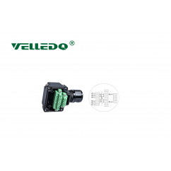 Соединитель для распределительной коробки VELLEDQ DZP-F09S07-5.0PUR/BK