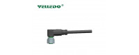 Соединитель для распределительной коробки VELLEDQ M12-F12S10-3.0PVC/BK