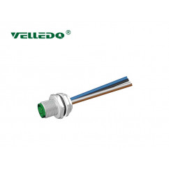 Mонтажный разъем VELLEDQ FLQ-M12-M08(M12)-0.3