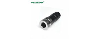 Соединитель клеммный VELLEDQ M12-F04T (розетка)