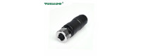 Соединитель клеммный VELLEDQ M8-F03T (розетка)
